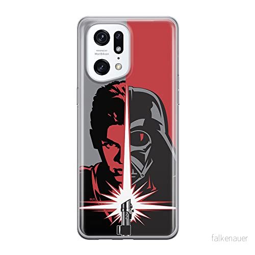 ERT GROUP mobiltelefonfodral för Oppo FIND X5 PRO originalt och officiellt licensierat Star Wars mönster Darth Vader 007 optimalt anpassad till formen på mobiltelefonen, fodral tillverkad av TPU plast 5905511400491