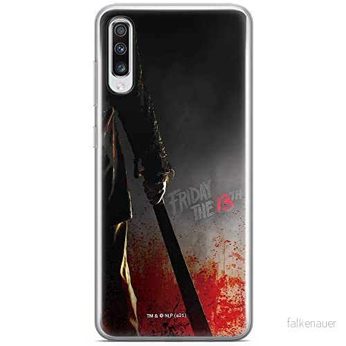 ERT GROUP mobiltelefonfodral för Samsung A70 originalt och officiellt licensierat Horror mönster Friday the 13th 012 optimalt anpassad till formen på mobiltelefonen, fodral tillverkad av TPU plast 5905511107109