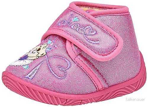 Chicco, tofflor för flickor hem och förskola, bekväma babockar, flexibla, andningsbara lätta, babyflickor i hemmet, designade Italien, Rosenröd, 31 EU 8051182432785