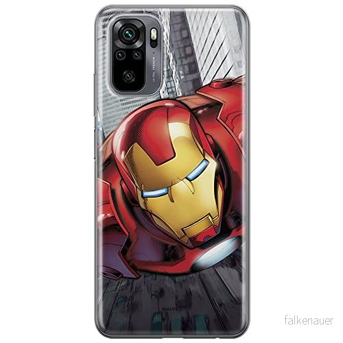 ERT GROUP mobiltelefonfodral för Xiaomi REDMI NOTE 10/ 10S originalt och officiellt licensierat Marvel mönster Iron Man 008 anpassad till formen på mobiltelefonen, fodral tillverkad av TPU plast 5903537183770