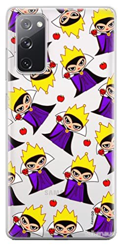 ERT GROUP mobiltelefonfodral för Samsung S20 FE / 5G originalt och officiellt licensierat Disney mönster The Evil Queen 003 anpassad till formen på mobiltelefonen, gedeeltelijk transparant 5905131469977