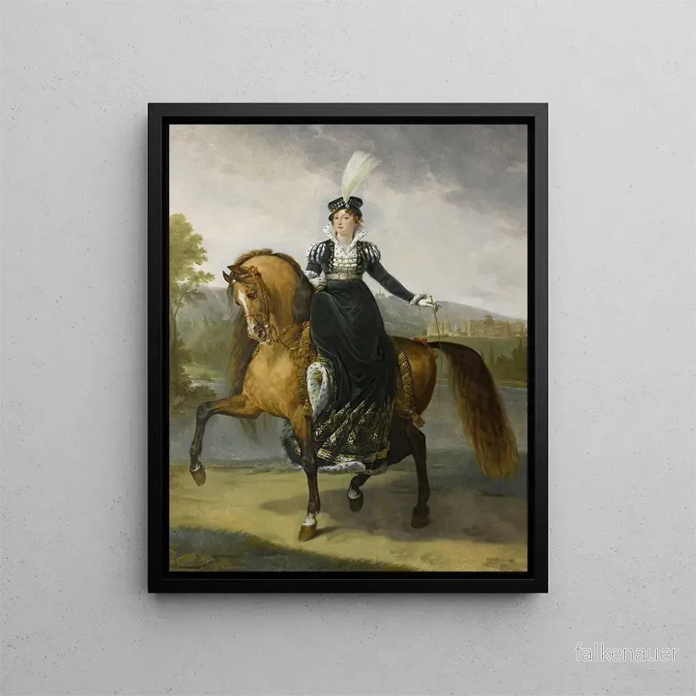 Målning Catharina Württemberg-Westphalie - Antoine-Jean Gros | Konsttryck