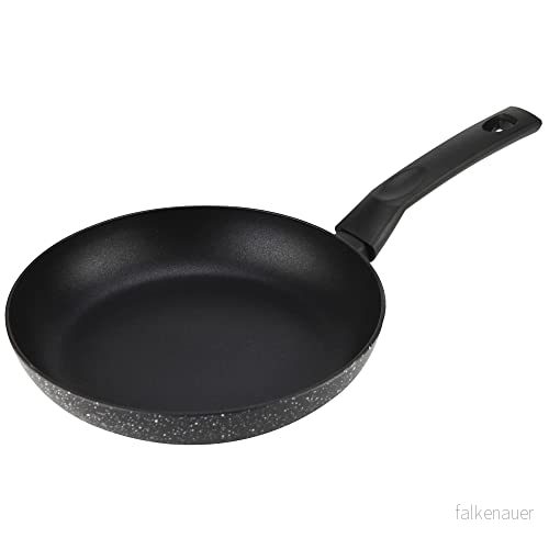 Fagor Nela Marble stekpanna induktion 24 cm extra tjock aluminium 3 mm, dubbla lager non stick beläggning ekologisk utan PFOA, lämplig för alla typer av spisar, glaskeramik, gas, diskmaskin 8429113802561