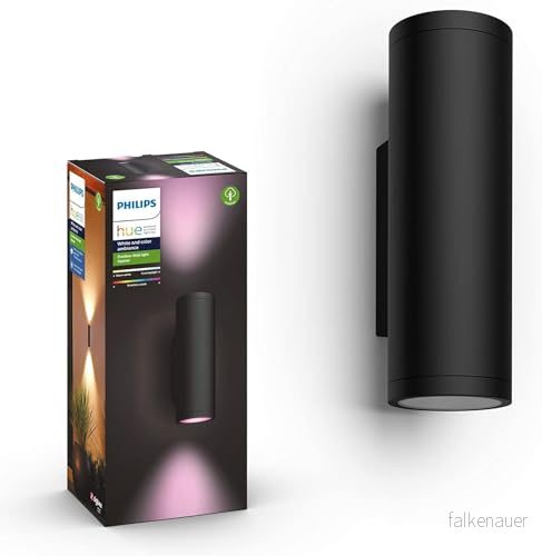 Philips Hue Appear Vägglampa Utomhus Svart 8718696174371