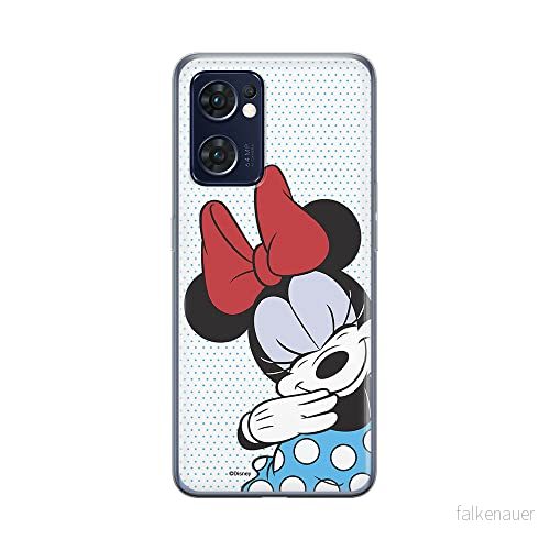ERT GROUP mobiltelefonfodral för Oppo RENO 7 5G originalt och officiellt licensierat Disney mönster Minnie 033 optimalt anpassad till formen på mobiltelefonen, fodral tillverkad av TPU plast 5905511303181