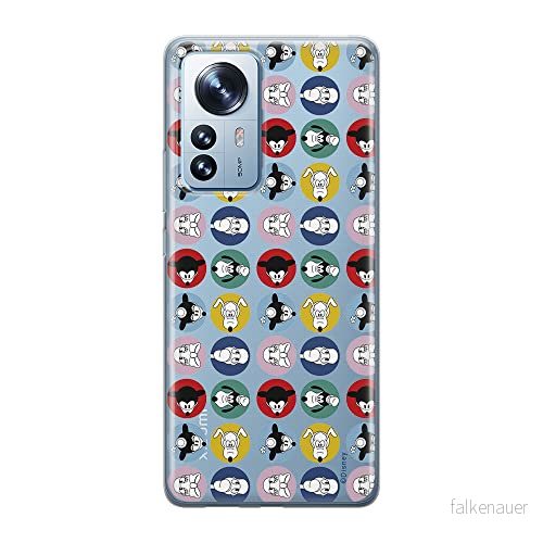 ERT GROUP mobiltelefonfodral för Xiaomi 12 / 12X originalt och officiellt licensierat Disney mönster Mickey & Friends 002 optimalt anpassad till formen på mobiltelefonen, gedeeltelijk transparant 5905511482046