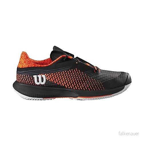 Wilson Kaos Swift 1.5 Clay, Tennisskor Herr, Svart Phantom Shocking Orange, 42.5 EU 97512679398
