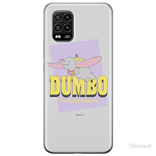 ERT GROUP mobiltelefonfodral för Xiaomi MI 10 LITE originalt och officiellt licensierat Disney mönster Dumbo 005 optimalt anpassad till formen på mobiltelefonen, fodral tillverkad av TPU plast 5903537143224