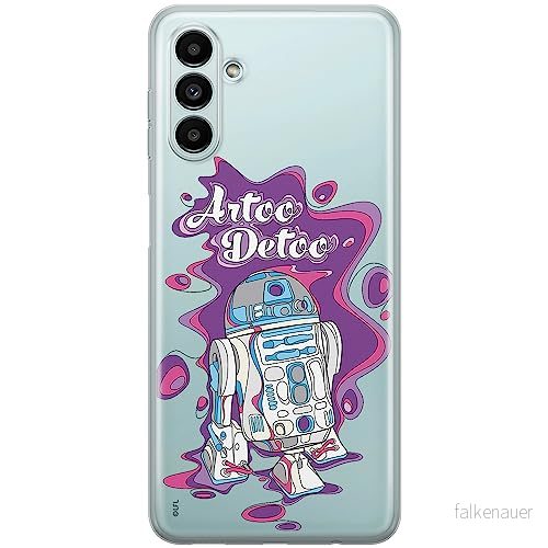 ERT GROUP mobiltelefonfodral för Samsung A13 5G/A04S originalt och officiellt licensierat Star Wars mönster R2D2 002 optimalt anpassad till formen på mobiltelefonen, gedeeltelijk transparant 5904805571404