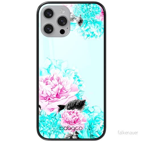 ERT GROUP mobiltelefonfodral för Apple Iphone XS Max originalt och officiellt licensierat Babaco mönster Kwiaty 003 tillverkad av härdat glas, optimalt anpassat till mobilens form, skyddsfodral 5904805422690