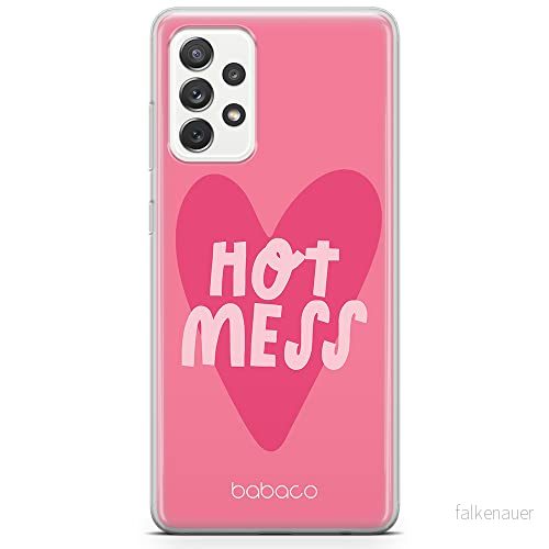 ERT GROUP mobiltelefonfodral för Samsung A73 5G originalt och officiellt licensierat Babaco mönster Hot Mess 001 optimalt anpassad till formen på mobiltelefonen, fodral tillverkad av TPU plast 5904805518782