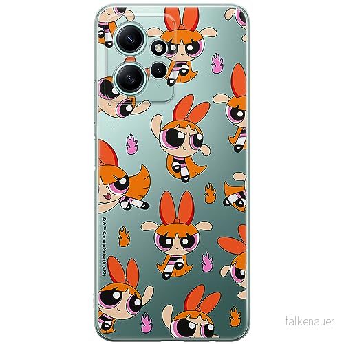 ERT GROUP mobiltelefonfodral för Xiaomi REDMI NOTE 12 4G originalt och officiellt licensierat The Powerpuff Girls mönster 007 optimalt anpassad till formen på mobiltelefonen, gedeeltelijk transparant 5905511957827