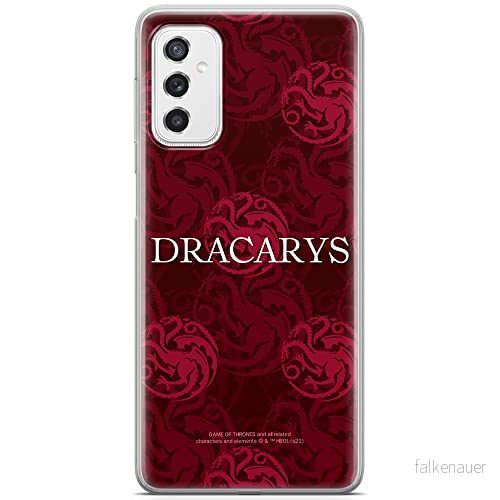 ERT GROUP mobiltelefonfodral för Samsung M52 5G originalt och officiellt licensierat Game od Thrones mönster of 021 anpassad till formen på mobiltelefonen, fodral tillverkad av TPU plast 5904805492723