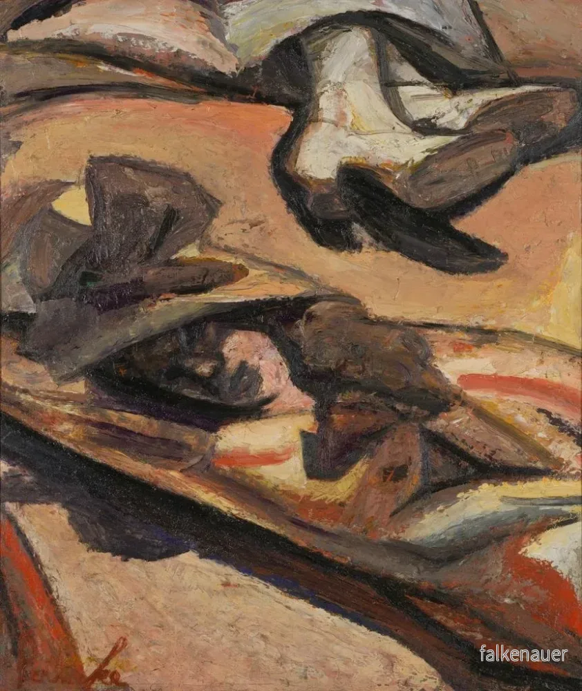Målning Plage à Devonshire - Constant Permeke | Konsttryck - Bild 2