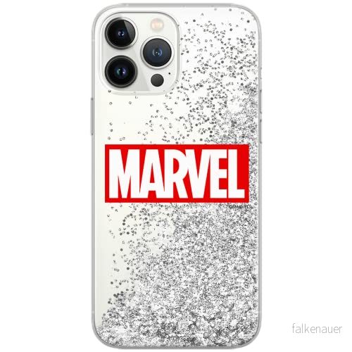 ERT GROUP mobiltelefonfodral för Apple Iphone 6 PLUS/ 7 PLUS / 8 originalt och officiellt licensierat Marvel mönster 006 Vit anpassad till formen på mobiltelefonen, med glitter overflow effekt 5903537375816