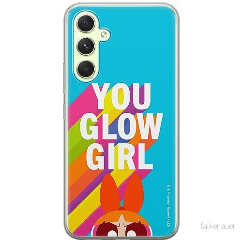 ERT GROUP mobiltelefonfodral för Samsung A54 5G originalt och officiellt licensierat The Powerpuff Girls mönster 042 optimalt anpassad till formen på mobiltelefonen, fodral tillverkad av TPU plast 5905511985905