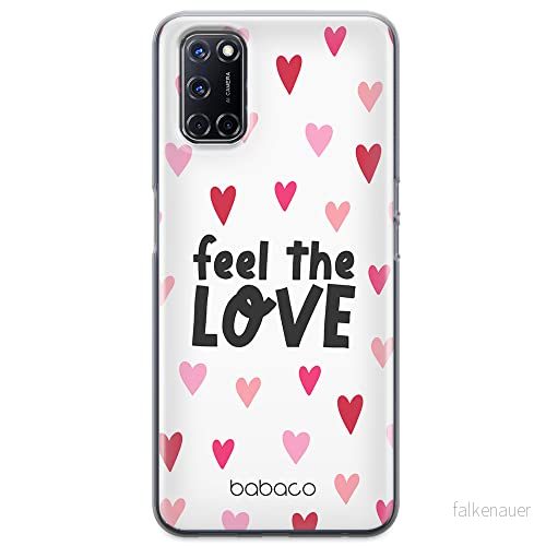 ERT GROUP mobiltelefonfodral för Oppo A92/ A72/ A52 originalt och officiellt licensierat Babaco mönster Feel the love 001 optimalt anpassad till formen på mobiltelefonen, gedeeltelijk transparant 5904805038518