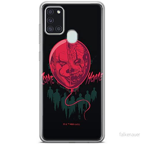 ERT GROUP mobiltelefonfodral för Samsung A21s originalt och officiellt licensierat Horror mönster It 018 optimalt anpassad till formen på mobiltelefonen, fodral tillverkad av TPU plast 5905131994370