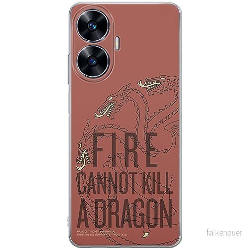 ERT GROUP mobiltelefonfodral för Realme C55 originalt och officiellt licensierat Game of Thrones mönster 015 optimalt anpassad till formen på mobiltelefonen, fodral tillverkad av TPU plast 5905511875336