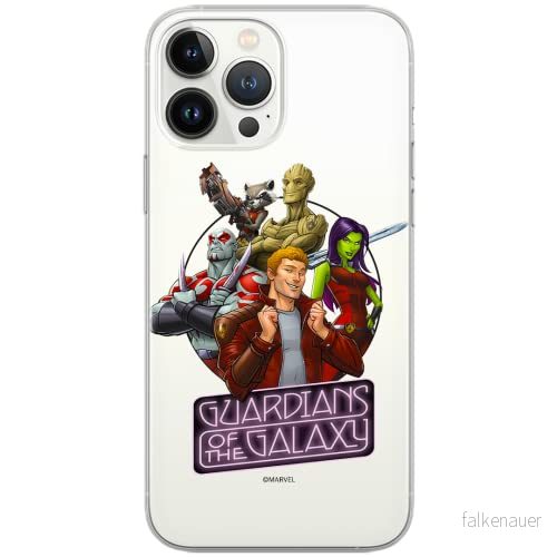 ERT GROUP mobiltelefonfodral för Xiaomi REDMI NOTE 9 PRO/ 9S originalt och officiellt licensierat Marvel mönster Guardians of the Galaxy 009, gedeeltelijk transparant 5903040313992