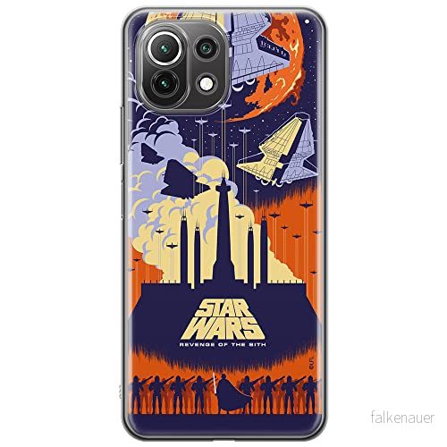 ERT GROUP mobiltelefonfodral för Xiaomi 11 LITE 4G/5G originalt och officiellt licensierat Star Wars mönster 030, fodral tillverkad av TPU plast 5903932705102