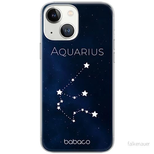 ERT GROUP mobiltelefonfodral för Apple Iphone 13 originalt och officiellt licensierat Babaco mönster Zodiac Constellation 011 Vit anpassad till formen på mobiltelefonen, fodral tillverkad av TPU plast 5903932838886