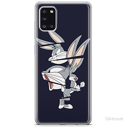 ERT GROUP mobiltelefonfodral för Samsung A31 originalt och officiellt licensierat Looney Tunes mönster Bugs 008 optimalt anpassad till formen på mobiltelefonen, fodral tillverkad av TPU plast 5903040216330