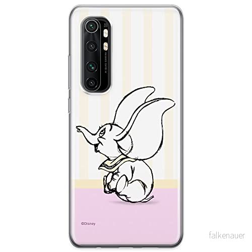 ERT GROUP mobiltelefonfodral för Xiaomi MI NOTE 10 Lite originalt och officiellt licensierat Disney mönster Dumbo 009 optimalt anpassad till formen på mobiltelefonen, fodral tillverkad av TPU plast 5904805585982