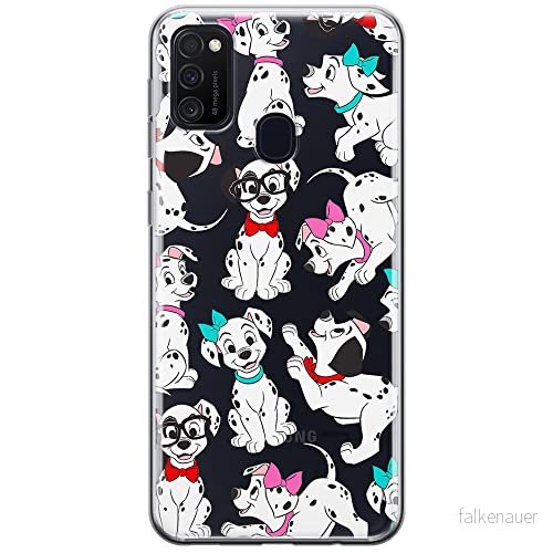 ERT GROUP mobiltelefonfodral för Samsung M21 / M30S originalt och officiellt licensierat Disney mönster Dalmatians 006 optimalt anpassad till formen på mobiltelefonen, gedeeltelijk transparant 5905131801562