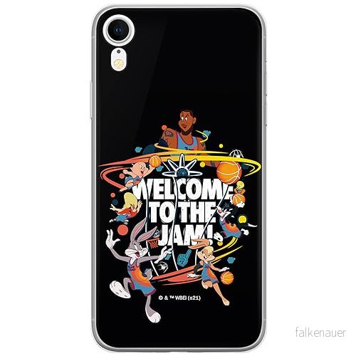 ERT GROUP mobiltelefonfodral för Iphone XR originalt och officiellt licensierat Looney Tunes mönster Space Jam 003 optimalt anpassad till formen på mobiltelefonen, fodral tillverkad av TPU plast 5905511018290