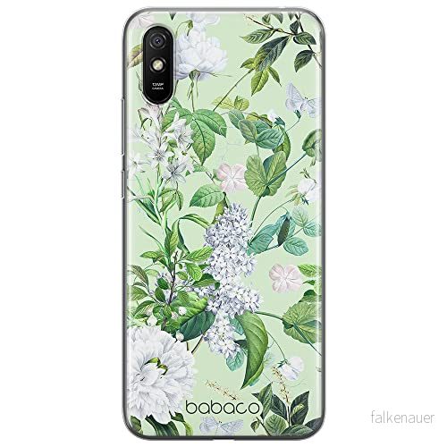 ERT GROUP mobiltelefonfodral för Xiaomi REDMI 9A originalt och officiellt licensierat Babaco mönster Flowers 038 optimalt anpassad till formen på mobiltelefonen, fodral tillverkad av TPU plast 5905131303219