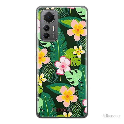 ERT GROUP mobiltelefonfodral för Xiaomi 12 LITE originalt och officiellt licensierat Babaco mönster Flowers 019 optimalt anpassad till formen på mobiltelefonen, fodral tillverkad av TPU plast 5905511503956