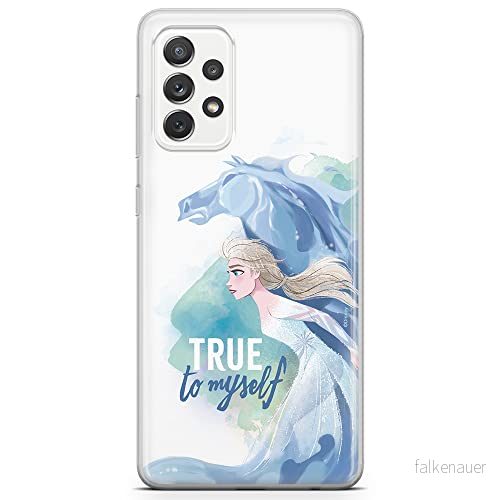 ERT GROUP mobiltelefonfodral för Samsung A72 5G originalt och officiellt licensierat Disney mönster Elsa 012 optimalt anpassad till formen på mobiltelefonen, fodral tillverkad av TPU plast 5903040080962