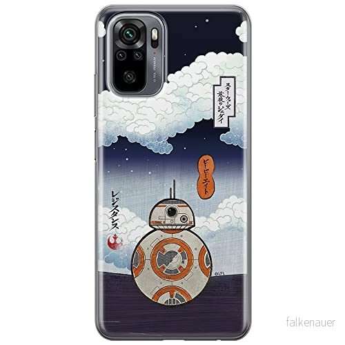 ERT GROUP mobiltelefonfodral för Xiaomi REDMI NOTE 10/ 10S originalt och officiellt licensierat Star Wars mönster BB 8 011 anpassad till formen på mobiltelefonen, fodral tillverkad av TPU plast 5903537189475