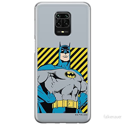 ERT GROUP mobiltelefonfodral för Xiaomi REDMI NOTE 9 PRO/ 9S originalt och officiellt licensierat DC mönster Batman 069 optimalt anpassad till formen på mobiltelefonen, fodral tillverkad av TPU plast 5905131524966