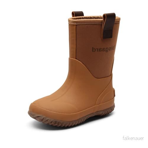 Bisgaard Unisex barn Neo Thermo Rain Boot, Kamel, 29 EU 5715243155626