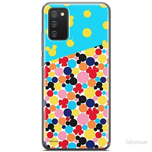 ERT GROUP mobiltelefonfodral för Samsung A02S originalt och officiellt licensierat Disney mönster Mickey 031 optimalt anpassad till formen på mobiltelefonen, fodral tillverkad av TPU plast 5903040224403
