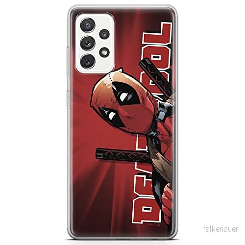 ERT GROUP mobiltelefonfodral för Samsung A72 5G originalt och officiellt licensierat Marvel mönster Deadpool 002 optimalt anpassad till formen på mobiltelefonen, fodral tillverkad av TPU plast 5903040081884