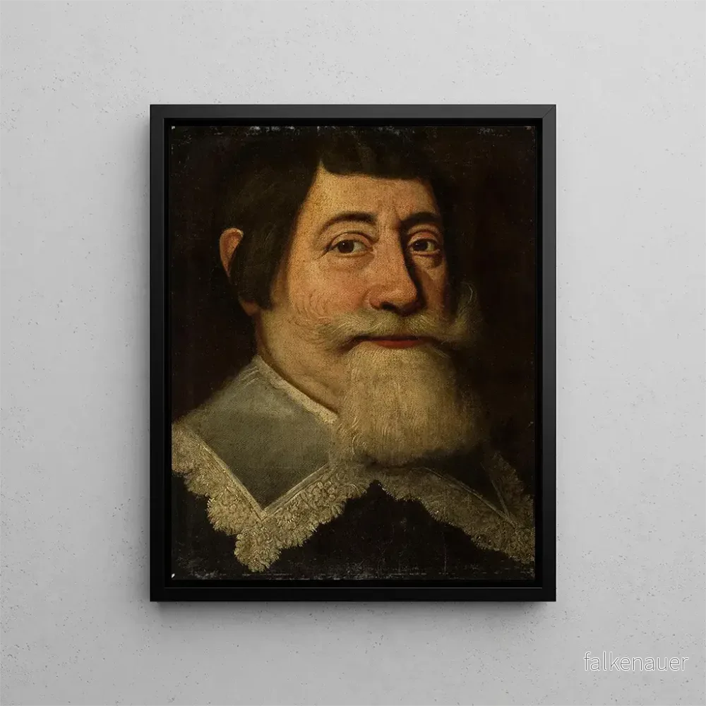Målning av porträtt av Francisco de Andrade Leitão 1585-1655, Portugals ambassadör i Den Haag - Anonym
