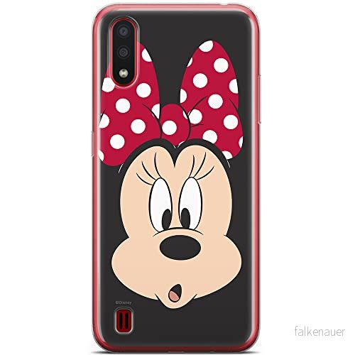 ERT GROUP mobiltelefonfodral för Samsung A01 originalt och officiellt licensierat Disney mönster Minnie 054 optimalt anpassad till formen på mobiltelefonen, fodral tillverkad av TPU plast 5904805425486