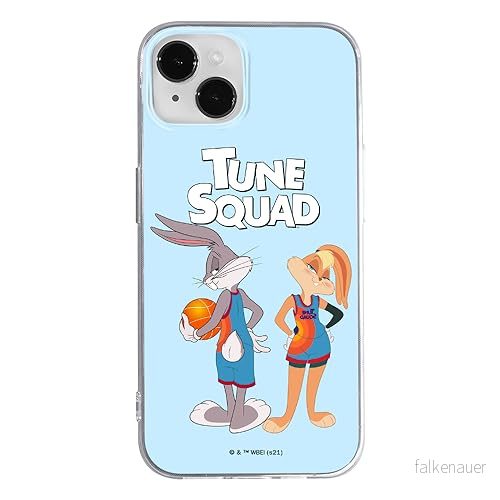 ERT GROUP mobiltelefonfodral för Iphone 14 originalt och officiellt licensierat Looney Tunes mönster Space Jam 022 optimalt anpassad till formen på mobiltelefonen, fodral tillverkad av TPU plast 5905511061203