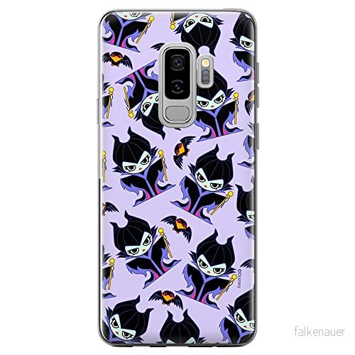 ERT GROUP mobiltelefonfodral för Samsung S9 PLUS originalt och officiellt licensierat Disney mönster Maleficent 004 optimalt anpassad till formen på mobiltelefonen, fodral tillverkad av TPU plast 5905131486301