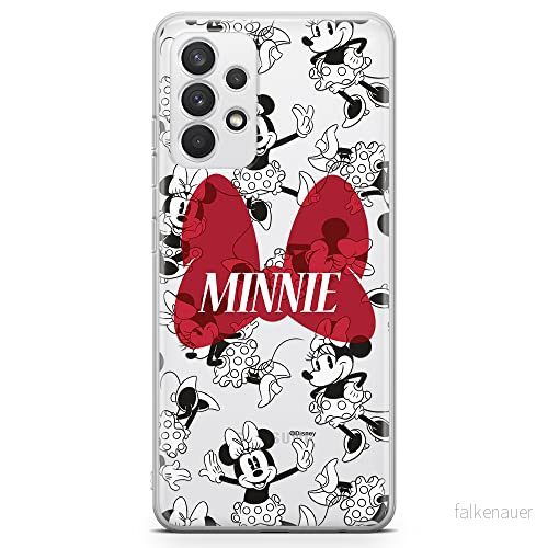 ERT GROUP mobiltelefonfodral för Samsung A32 4G LTE originalt och officiellt licensierat Disney mönster Minnie 048 optimalt anpassad till formen på mobiltelefonen, gedeeltelijk transparant 5903040469361