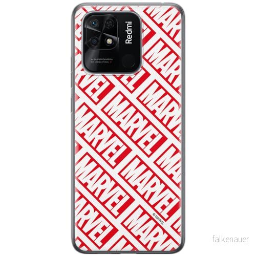ERT GROUP mobiltelefonfodral för Xiaomi REDMI 10C originalt och officiellt licensierat Marvel mönster 012 optimalt anpassad till formen på mobiltelefonen, fodral tillverkad av TPU plast 5905511772604