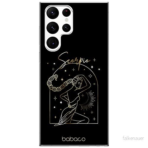 ERT GROUP mobiltelefonfodral för Samsung S22 ULTRA originalt och officiellt licensierat Babaco mönster Zodiac Woman 008 optimalt anpassad till formen på mobiltelefonen, fodral tillverkad av TPU plast 5904805283390