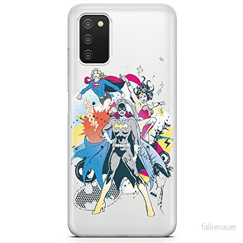 ERT GROUP mobiltelefonfodral för Samsung A03S originalt och officiellt licensierat DC mönster Super Girls 001 optimalt anpassad till formen på mobiltelefonen, gedeeltelijk transparant 5904805001475