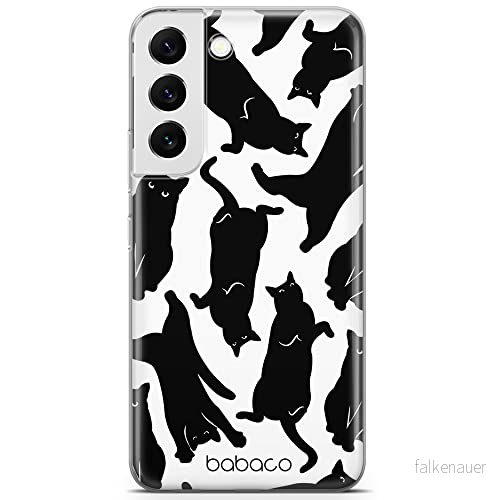 ERT GROUP mobiltelefonfodral för Samsung S22 PLUS originalt och officiellt licensierat Babaco mönster Cats 005 optimalt anpassad till formen på mobiltelefonen, fodral tillverkad av TPU plast 5905131102164
