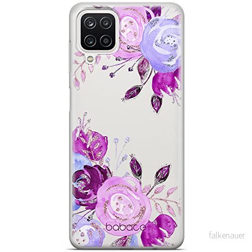 ERT GROUP mobiltelefonfodral för Samsung A12 / M12 originalt och officiellt licensierat Babaco mönster Flowers 005 optimalt anpassad till formen på mobiltelefonen, gedeeltelijk transparant 5904805387135