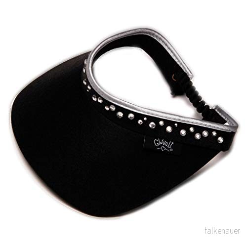 Damklämma på visir handske den Black Bling Visor En storlek 609465581910