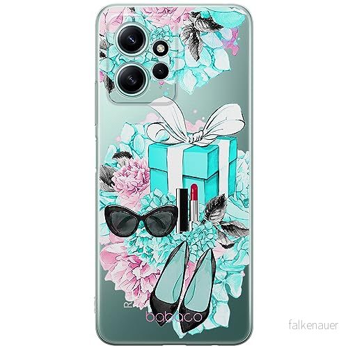 ERT GROUP mobiltelefonfodral för Xiaomi REDMI NOTE 12 4G originalt och officiellt licensierat Babaco mönster Fashion 001 optimalt anpassad till formen på mobiltelefonen, gedeeltelijk transparant 5905511944643